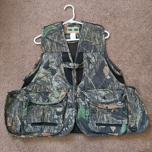 Vintage Game winner Real Camo Hunting vest Men Size S/M